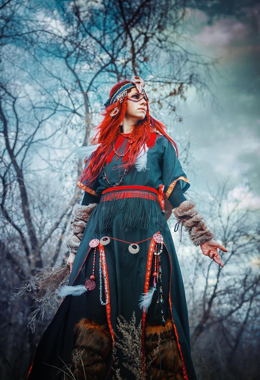 Girls in Slavic costumes underwear in Multan