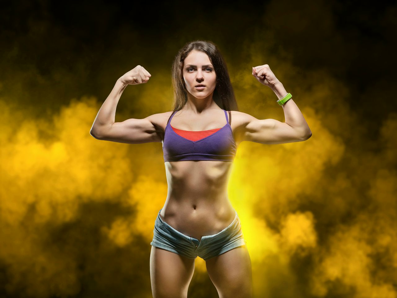 Athletic girls in Multan